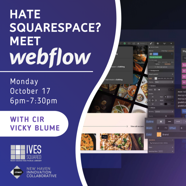 Image for event: Hate Squarespace? Meet Webflow