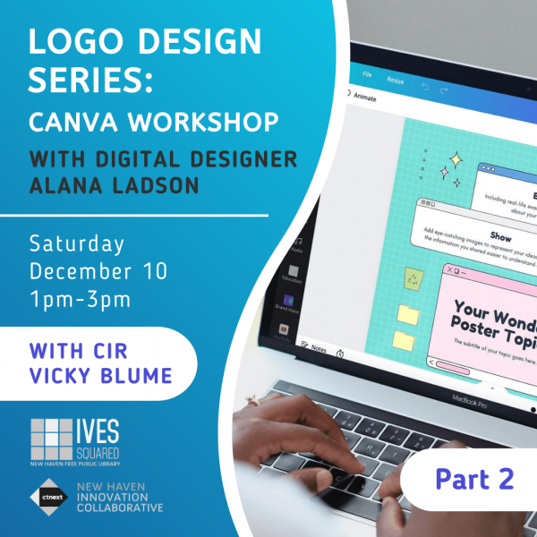 Image for event: Logo Design Series | Part 2: Canva Workshop