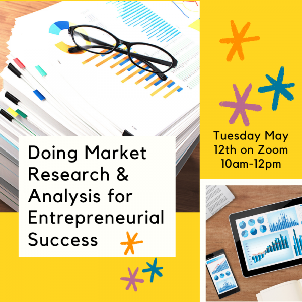 Image for event: VIRTUAL: Market Research &amp; Analysis for Entrepreneur Success