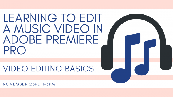 Image for event: Video Editing Basics: Music Videos with Adobe Premiere Pro