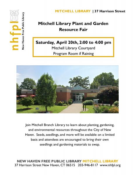 Image for event: Mitchell Library Plant and Garden Resource Fair