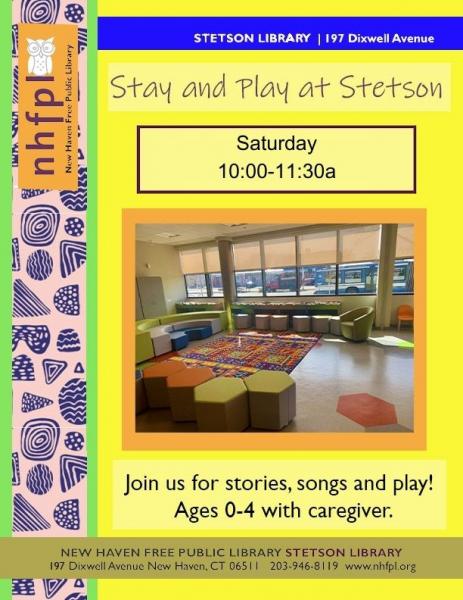 Image for event: Saturday Stay and Play at Stetson