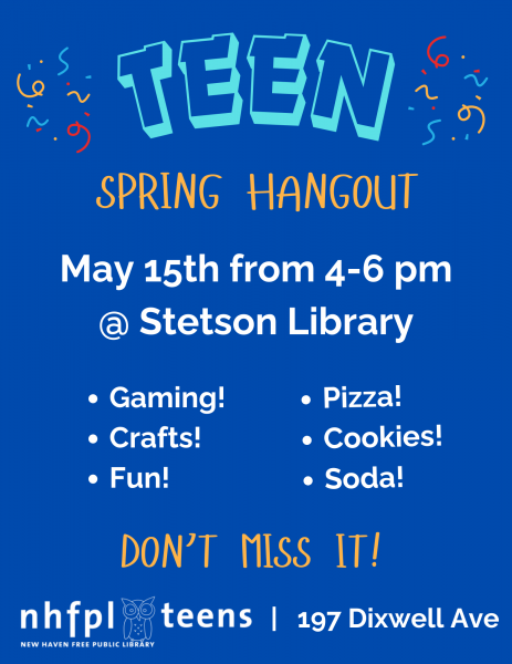 Image for event: Teen Spring Hangout