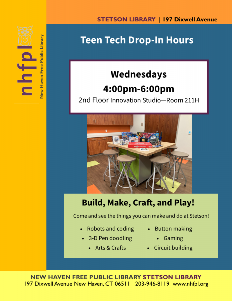 Image for event: Teen Tech Drop-In